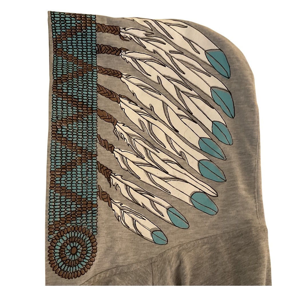 Mara Hoffman Patterned Wrap Hooded Sweatshirt - image 6